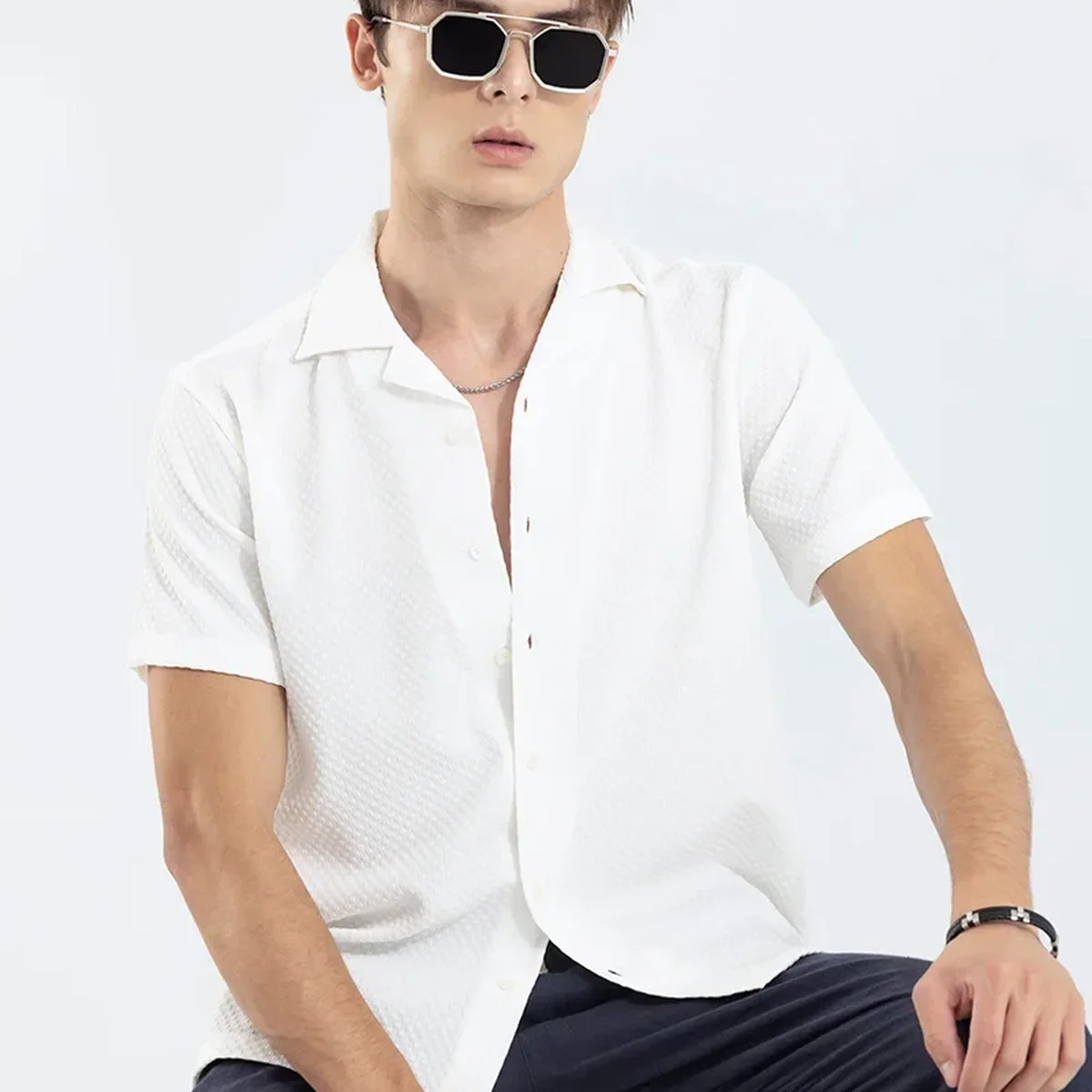 Breezy Bluffs White Shirt