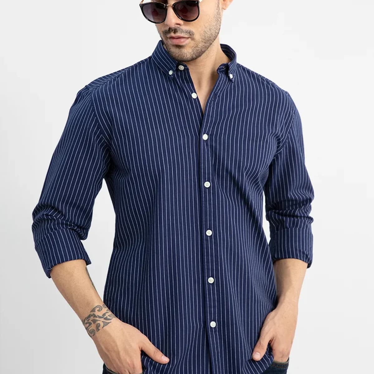 Lining Navy Shirt