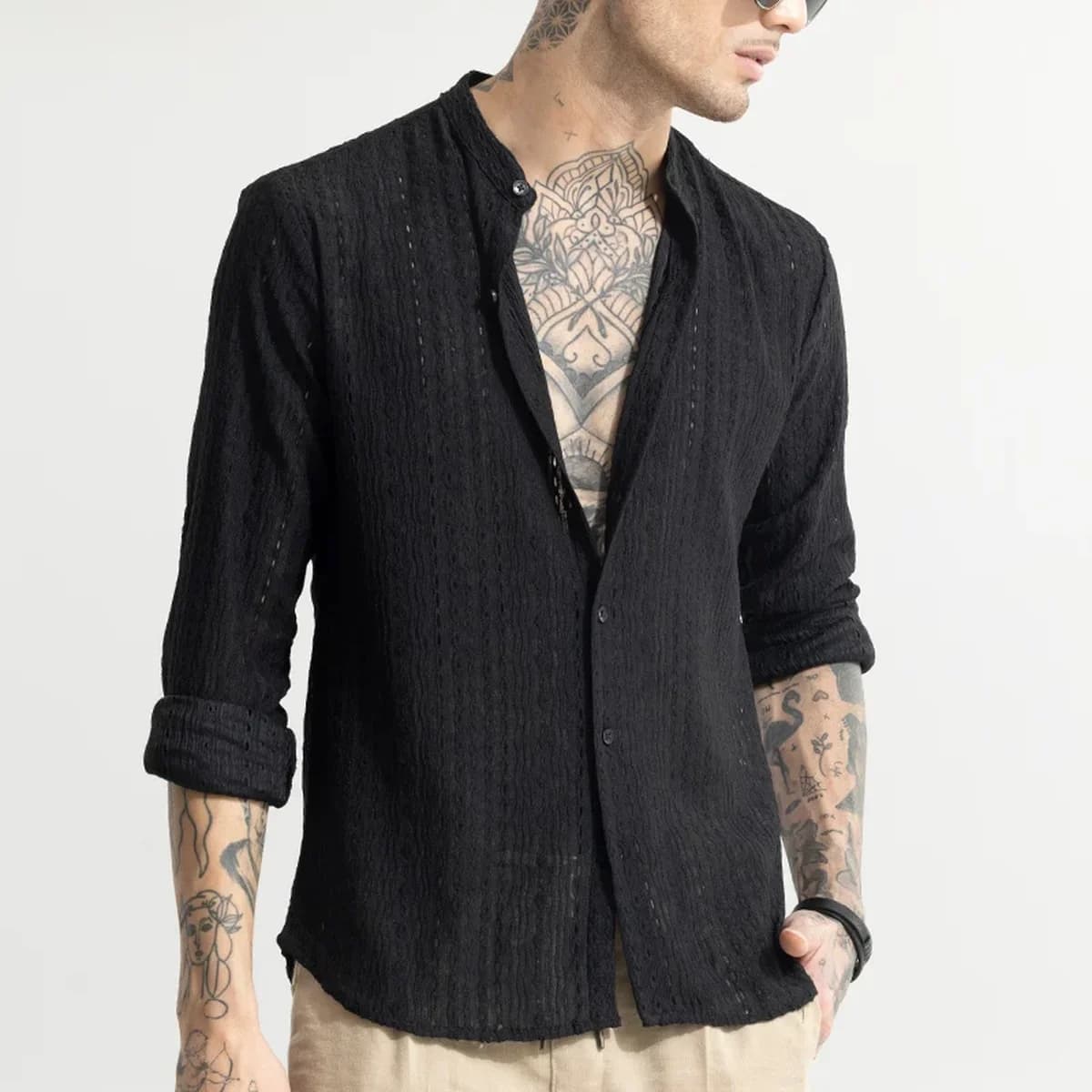CraftedCanvas Black Shirt