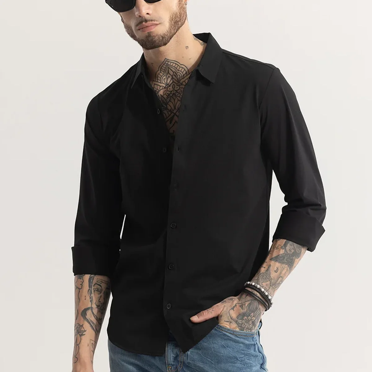 AzureSharp Black Shirt