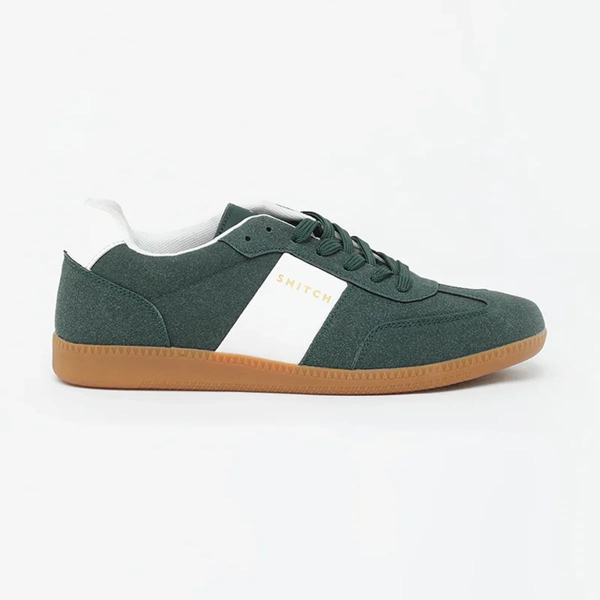 Rouge Suede Green Sneakers